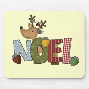 Mousepad Reindeer Noel Holiday Camisetas e presentes