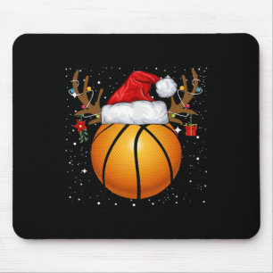 Mousepad Reindeer Santa Hat no natal Holida
