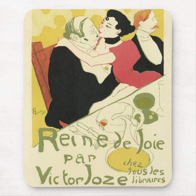 Mousepad Reine de Joie (Rainha do Prazer) Toulouse Lautrec (Frente)