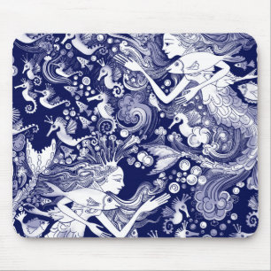 Mousepad Reino do cavalo marinho