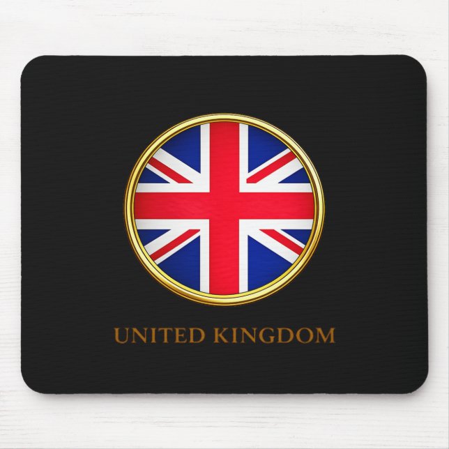 Mousepad Reino Unido - Bandeira Britânica (Frente)