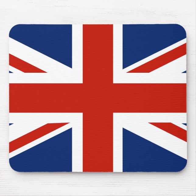 Mousepad Reino Unido da Grã-Bretanha e Irlanda do Norte (Frente)