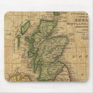 Mousepad Reino Unido da Inglaterra, Escócia e Irlanda