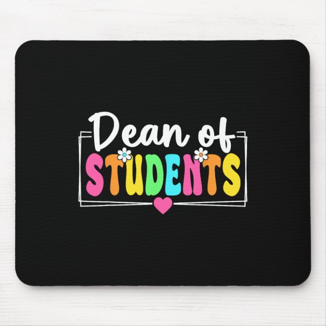 Mousepad Reitor de Alunos Volta às Aulas Professores Alunos (Frente)