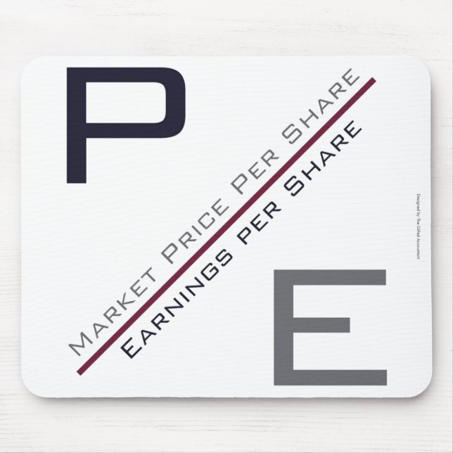 Mousepad "Relação P/E" (Frente)