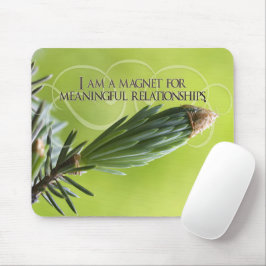 Mousepad "Relações significativas" Afirmação de Motivação