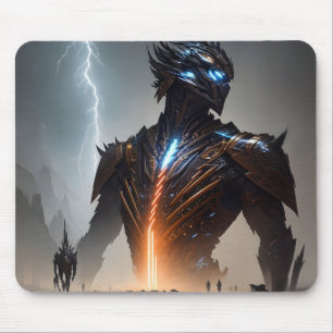 Mousepad Relâmpago Cyborg Warrior