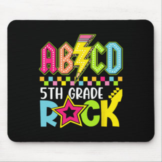 Mousepad Relâmpago Engraçado de Volta às Aulas 5ª Série Roc