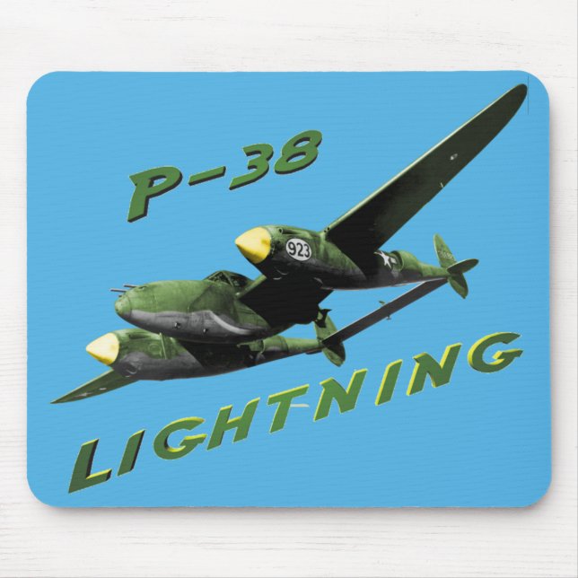 Mousepad Relâmpago P-38 (Frente)
