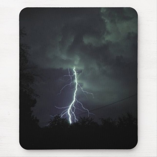 Mousepad Relâmpagos nas nuvens (Frente)