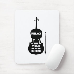 Mousepad Relaxe, o Jogador de Violino está aqui
