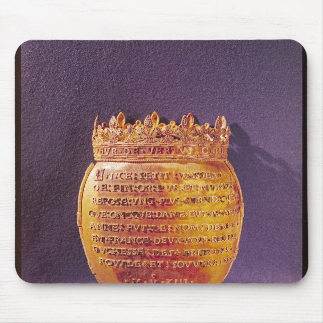 Mousepad Relicário do coração de Anne de Brittany (Frente)
