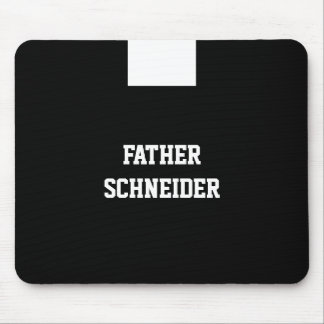 Mousepad Religioso do Colar Negra do Padre Católico