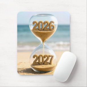 Mousepad Relógio de Areia Ano Novo 2027