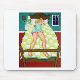 Mousepad Relógio de noite - chihuahua no dever