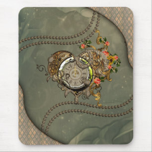 Mousepad Relógio maravilhoso de steampunk