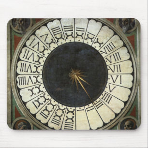 Mousepad Relógio no Duomo por Paolo Uccello