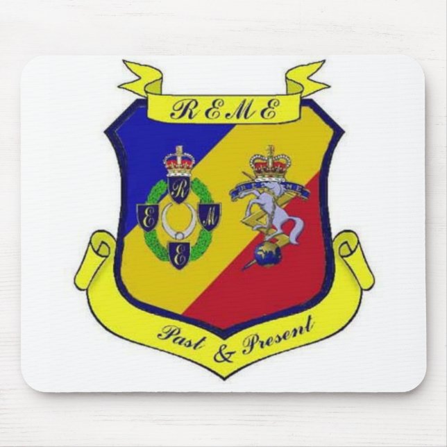 Mousepad REME passado & atual (Frente)