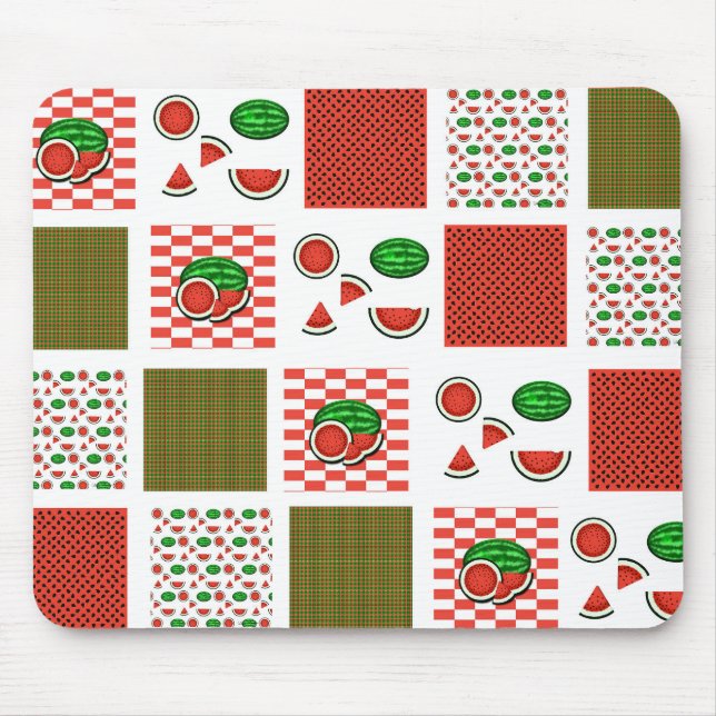 Mousepad Remendo de Melancia (Frente)