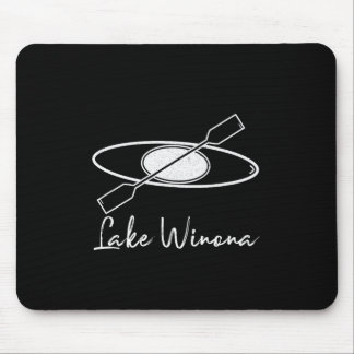 Mousepad Remo em Lake Winona Caiaque Velejando Jangada