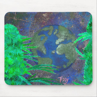 Mousepad "Remova ervas daninhas da arte @TeddyArt do mundo"