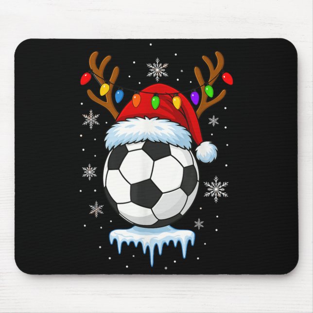 Mousepad Rena de futebol de Natal  (Frente)
