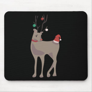 Mousepad Rena de Natal [dezembro] (Calendário de 12 Meses C