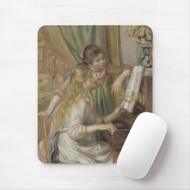 Mousepad Renoir - Girls at the Piano Fine Art (Com mouse)