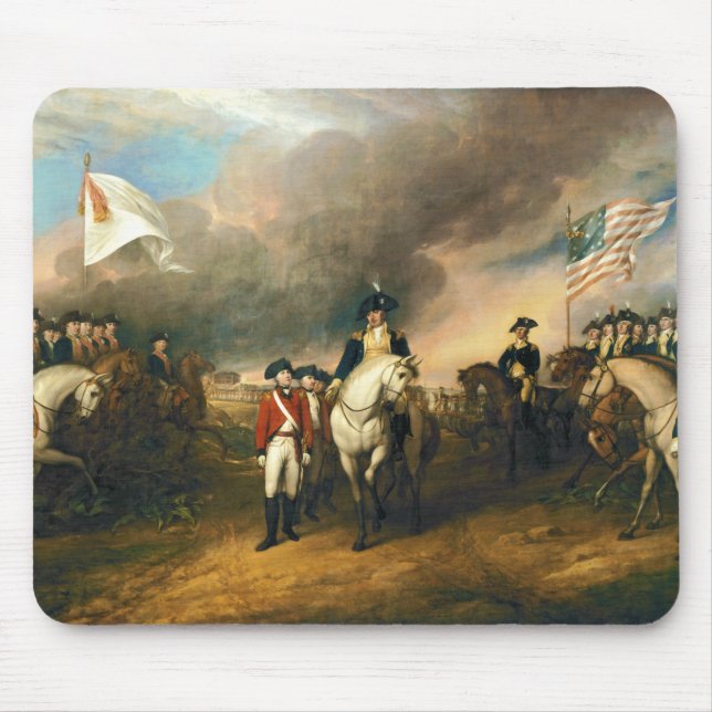 Mousepad Renúncia de Lord Cornwallis por John Trumbull 1820 (Frente)