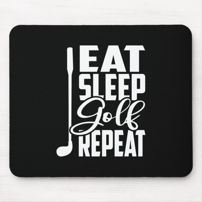 Mousepad Repetir Golf De Sono (Frente)