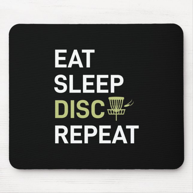 Mousepad Repetir Golf do Disco de Repouso (Frente)