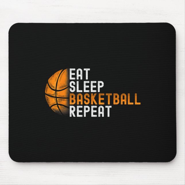 Mousepad Repetir o Basquete de Sono (Frente)