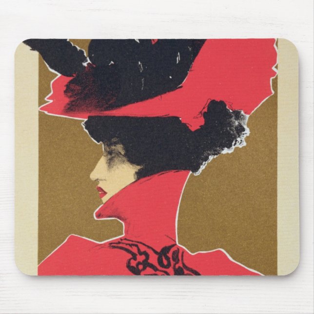 Mousepad Reprodução de uma propaganda de poster 'Zlata (Frente)