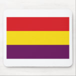 Mousepad República da bandeira da espanha - bandera<br><div class="desc">Bandeira da espanha,  Bandera de España,  bandera Española,  Bandera de la República de España.</div>
