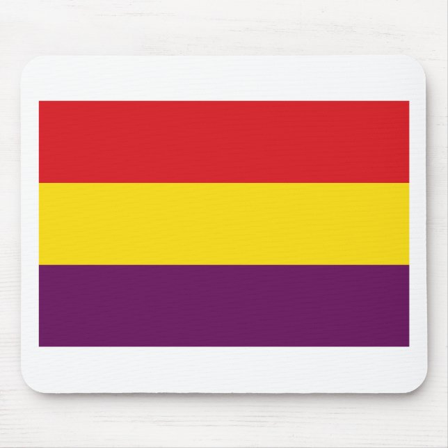 Mousepad República da bandeira da espanha - bandera (Frente)