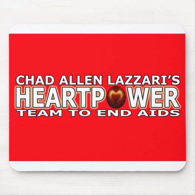 Mousepad República do Tchad Allen Lazzari Heartpower (Frente)