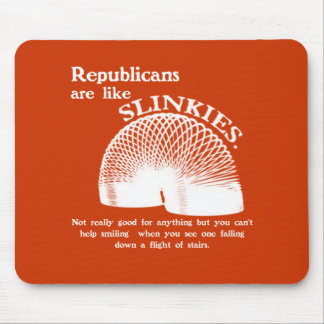 Mousepad Republicano que cai para baixo as escadas