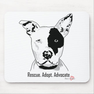 Mousepad Resgate. Adotar. Advocate para mouse
