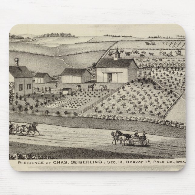 Mousepad Residência de C Seiberling (Frente)