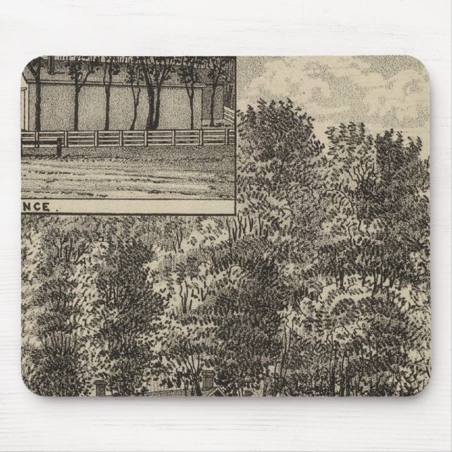 Mousepad Residência de DB Williams, Edgerton, Kansas (Frente)