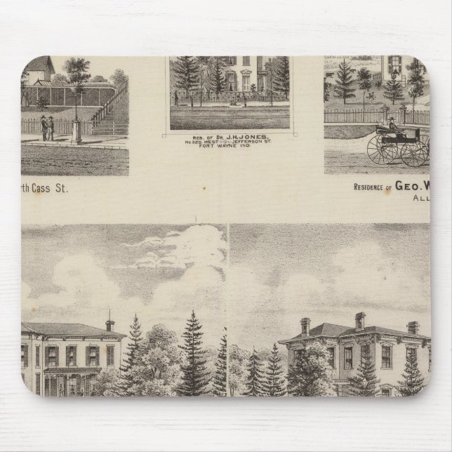 Mousepad Residência de Henry Baker e outros (Frente)