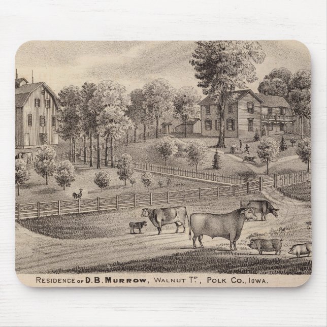 Mousepad Residências de DB Murrow e Geo Crawford (Frente)