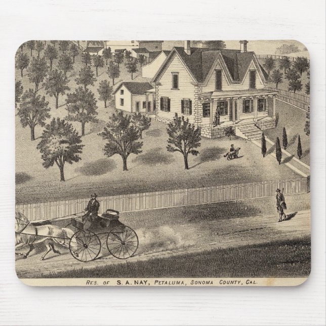 Mousepad Residências de SA Nay e DM Winans (Frente)