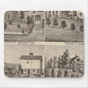 Mousepad Residências em Rochester e em Dodge, Minnesota