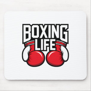 Mousepad Resilência Do Treinamento Em Boxer Para A Vida Do