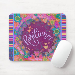 Mousepad Resiliência com Divertimento Floral Inspirivência