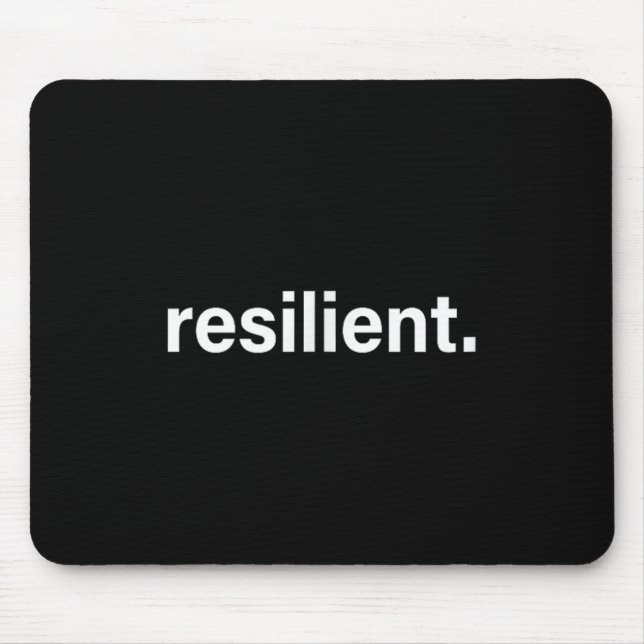 Mousepad Resilient Mental Strength Self-esteem Motivation R (Frente)