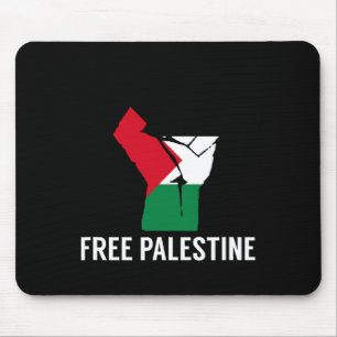 Mousepad Resistência à bandeira da Palestina - Liberdade na