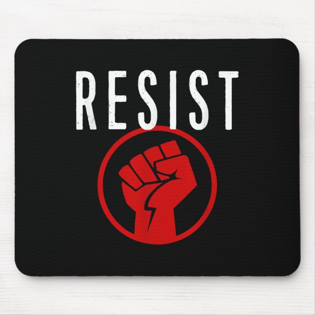 Mousepad Resistência À Camisa De Pressão - Faça Parte Da Re (Frente)