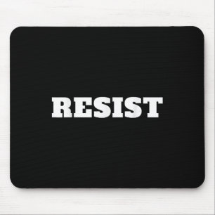 Mousepad Resistir. Anti-Trump #resistência contra Donald Tr